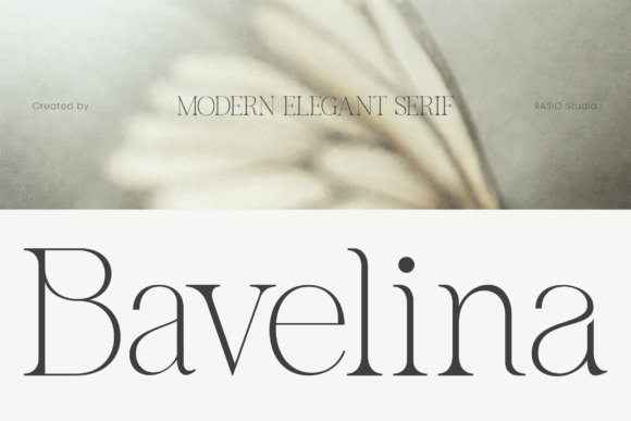 Bavelina: Modern Elegance in Serif Typography