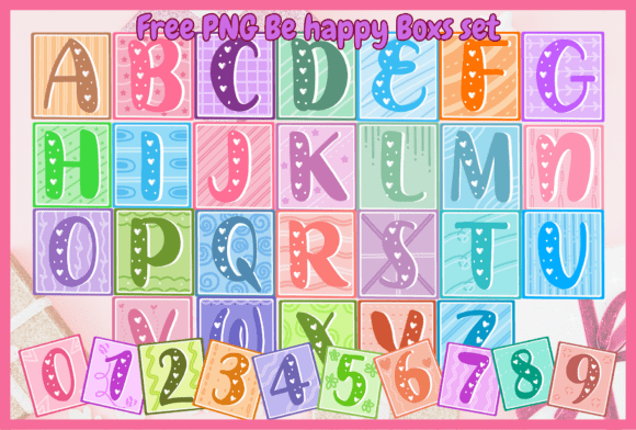 Be Happy: A Playful Heart-Filled Display Font