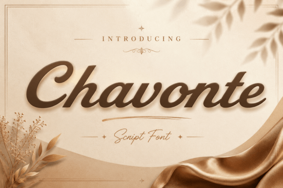 Chavonte: Where Calligraphy Meets Modern Design