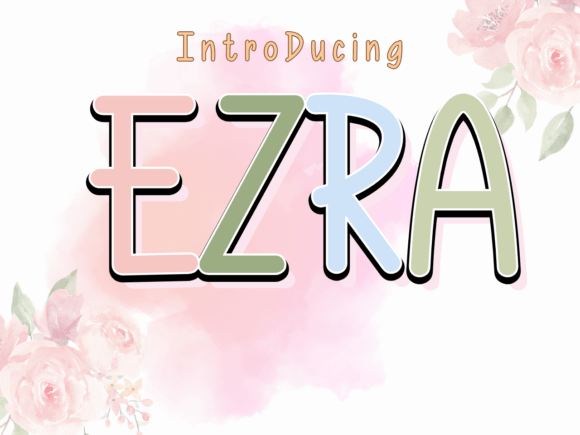 Ezra: A Handwritten Font with Vine-Tipped Charm
