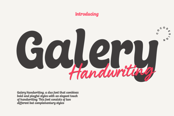 Galery Handwriting: Where Bold Confidence Meets Gentle Expression