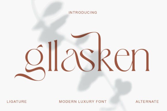 Gllasken: Where Typographic Precision Meets Artisanal Expression