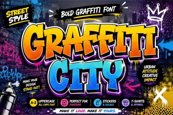 Graffiti City: Bold, Urban, Unmistakable