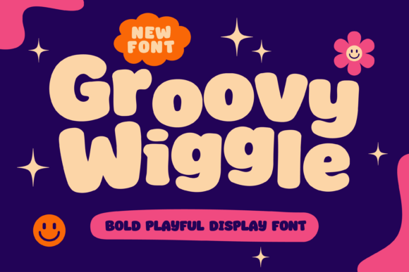 Groovy Wiggle: The Playful Display Font That Turns Typography Into Joy
