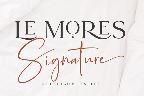 Le Mores Signature: Serif & Script, Refined