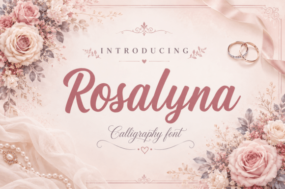 Rosalyna: A Handwritten Font with Modern Grace