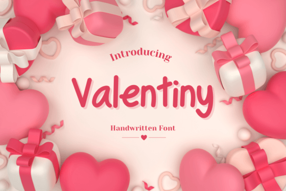 Valentiny: The Handwritten Font That Feels Like a Warm Hug