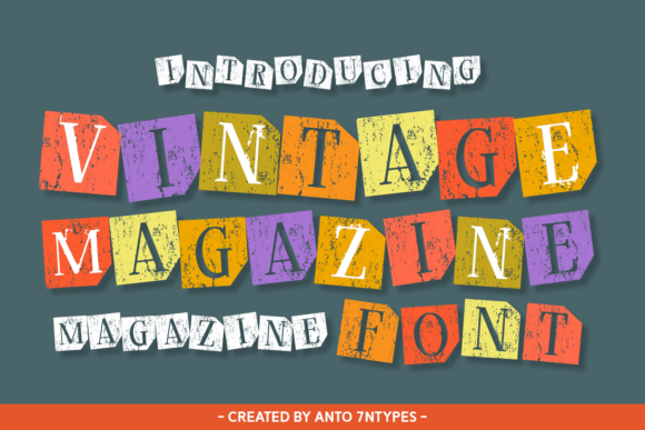 Vintage Magazine Font