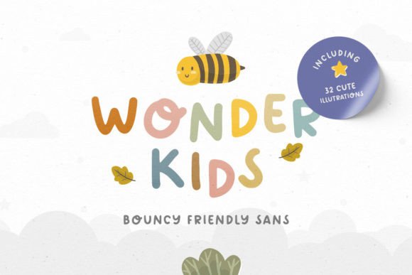 Wonder Kids: Where Playful Typography Meets Purposeful Design